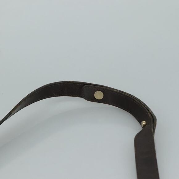 DIOR Trotter Canvas Shoulder Bag Brown - Picture 8 of 13